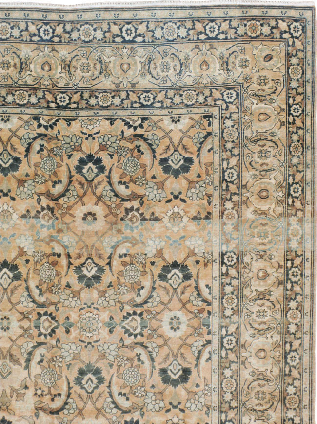 Antique Persian Lavar Kerman Carpet, No.19237 - Gsblank