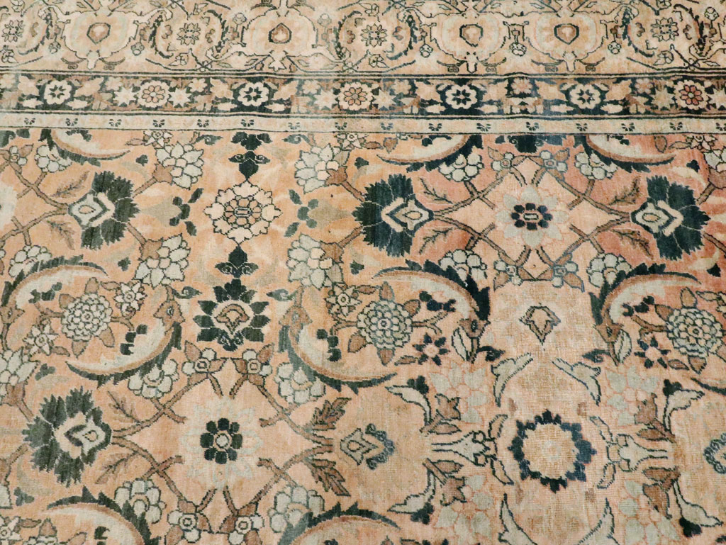 Antique Persian Lavar Kerman Carpet, No.19237 - Gsblank