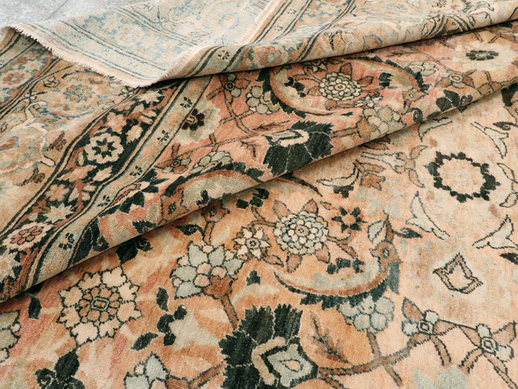 Antique Persian Lavar Kerman Carpet, No.19237 - Gsblank