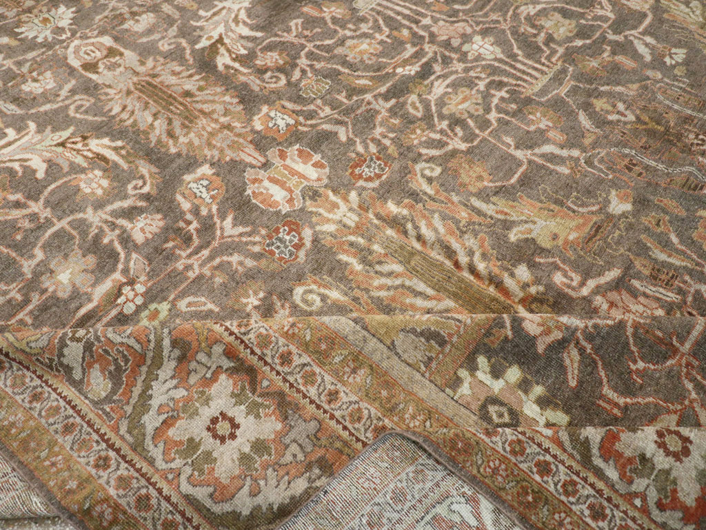 Antique Persian Mahal Carpet, No.19261 - Gsblank