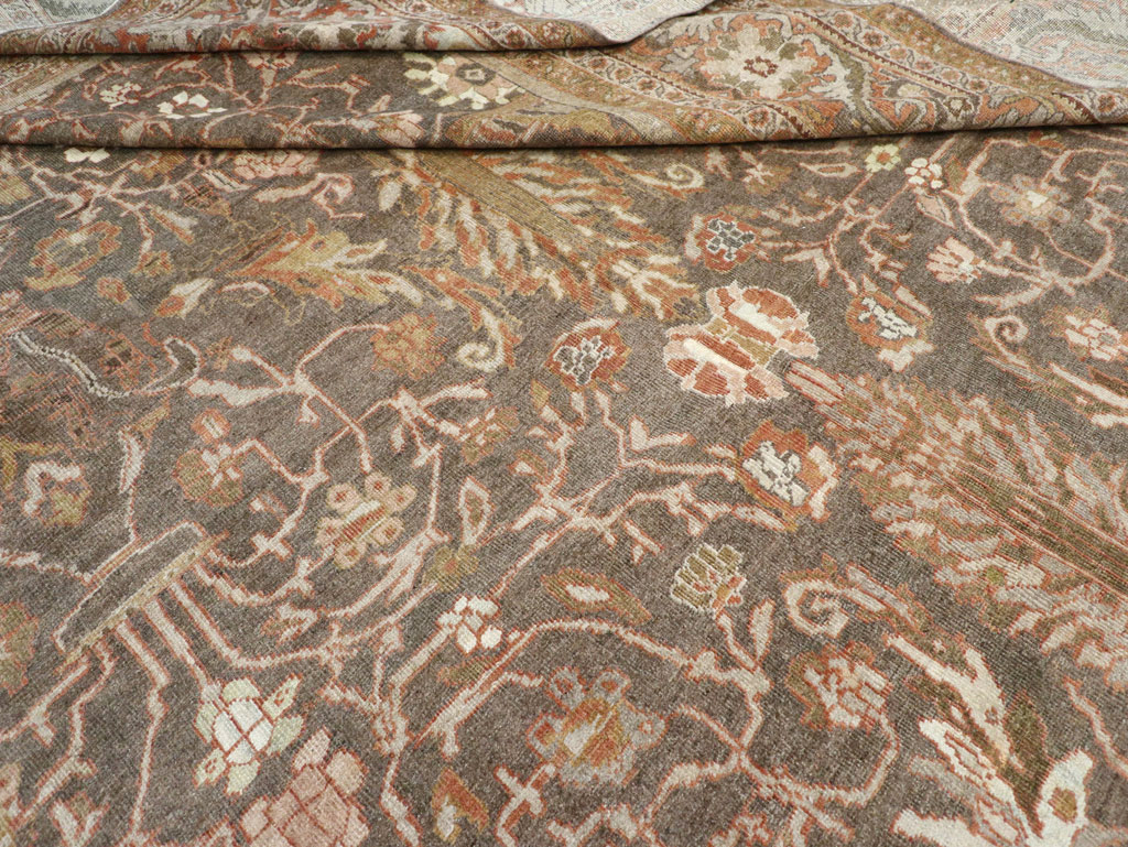 Antique Persian Mahal Carpet, No.19261 - Gsblank