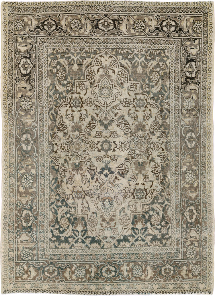 Antique Persian Tabriz Rug, No.19278 - Gsblank