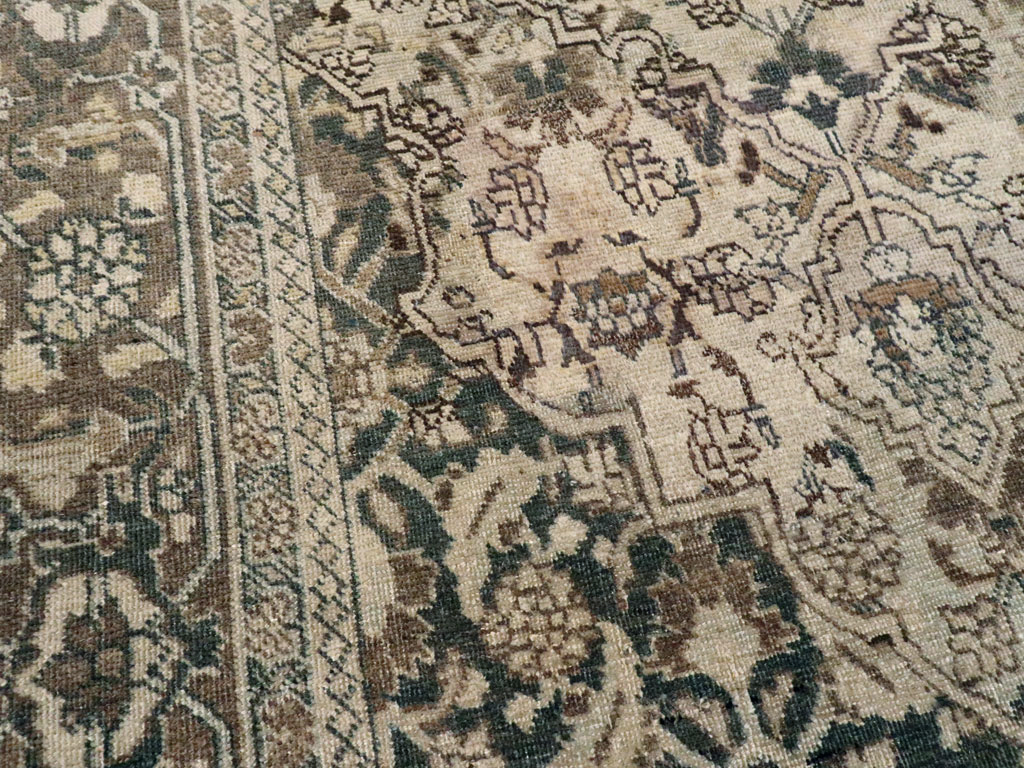 Antique Persian Tabriz Rug, No.19278 - Gsblank