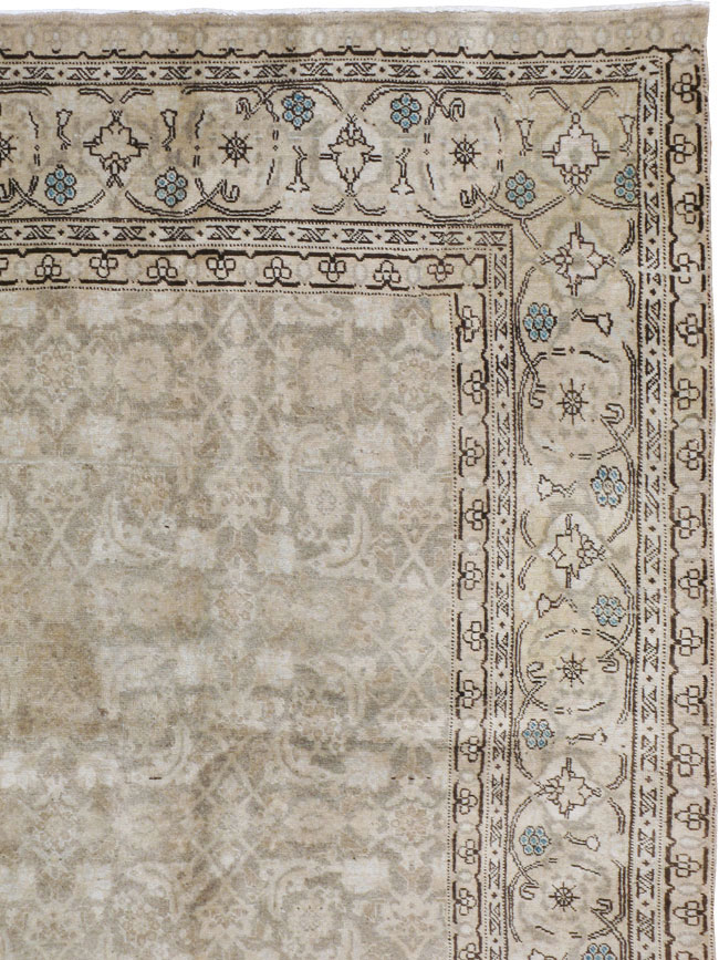 Antique Persian Tabriz Carpet, No.19283 - Gsblank