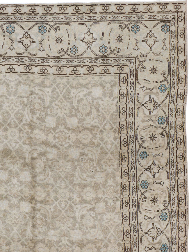 Antique Persian Tabriz Carpet, No.19283 - Gsblank