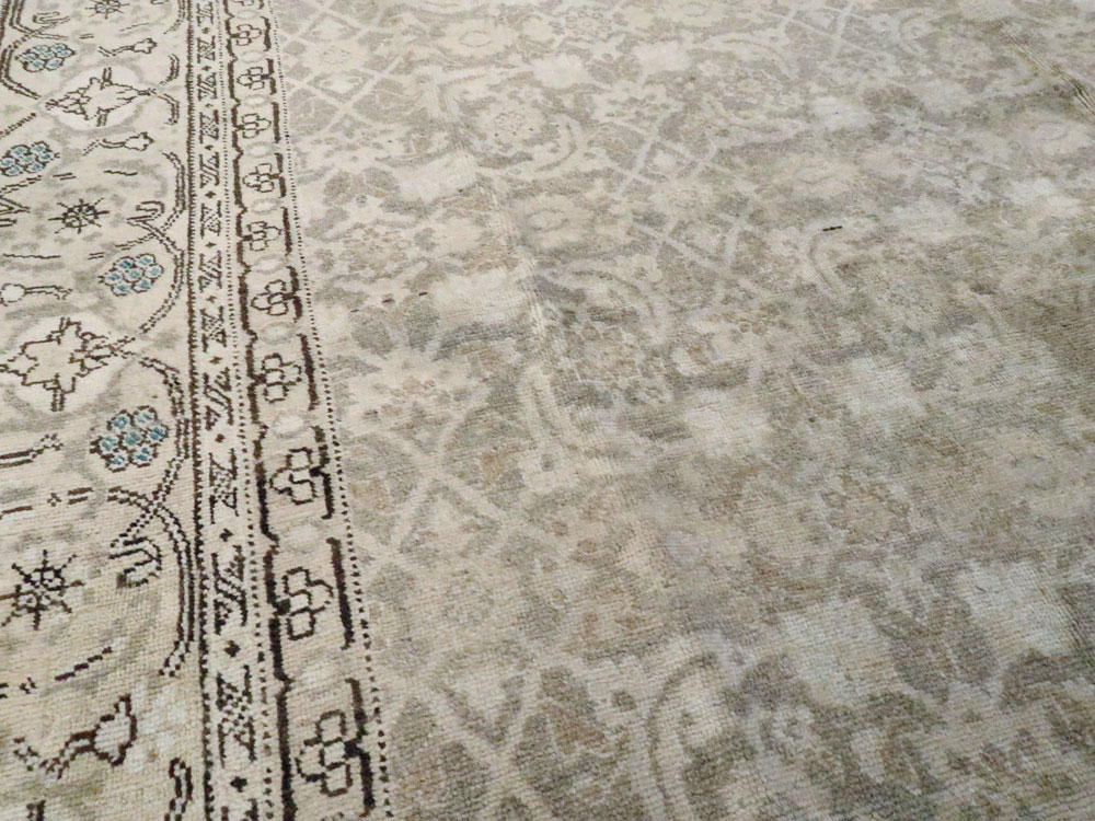 Antique Persian Tabriz Carpet, No.19283 - Gsblank