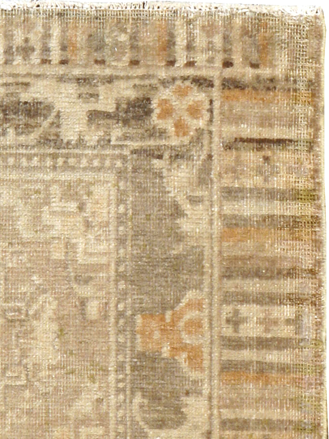 Antique East Turkestan Khotan Rug, No.19295 - Gsblank