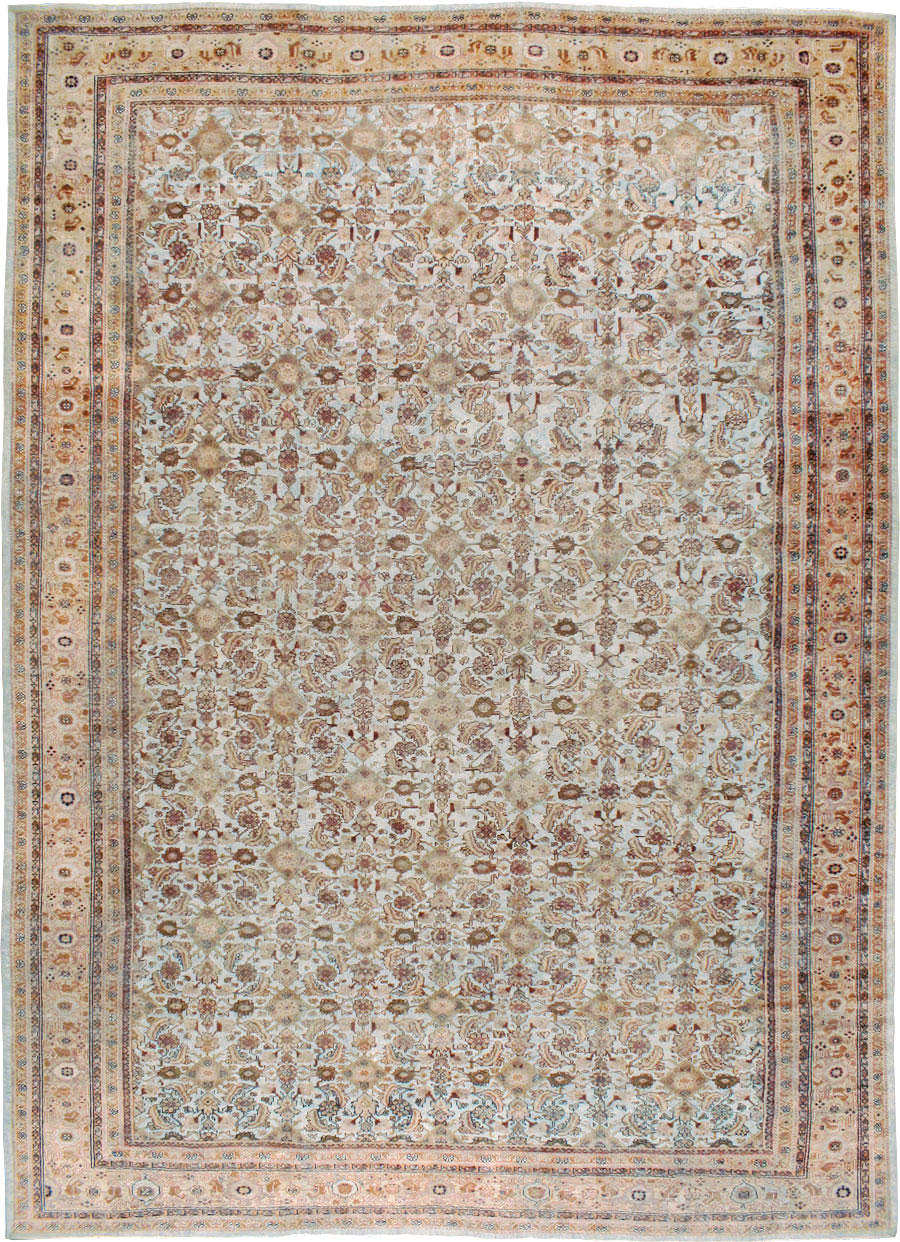 Antique Persian Mahal Carpet, No.19297 - Gsblank