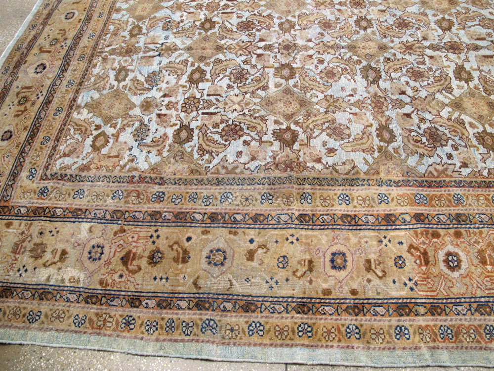 Antique Persian Mahal Carpet, No.19297 - Gsblank