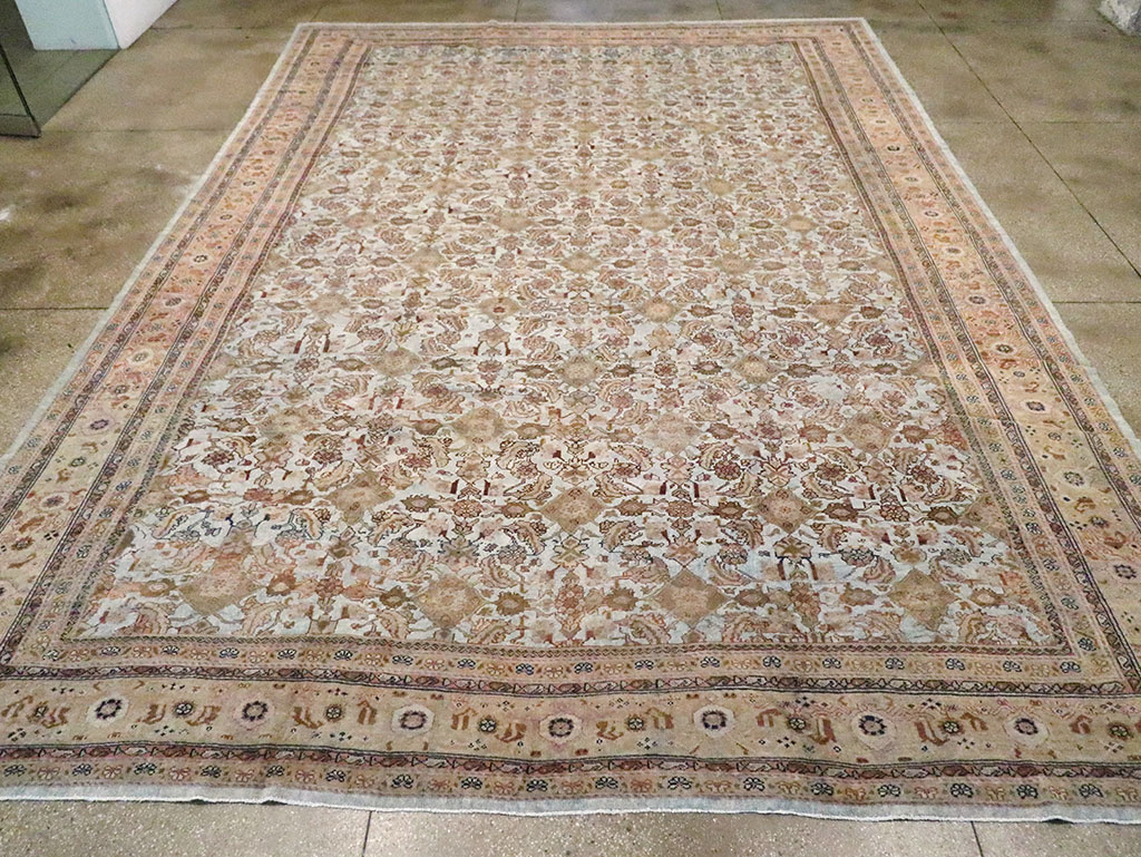 Antique Persian Mahal Carpet, No.19297 - Gsblank