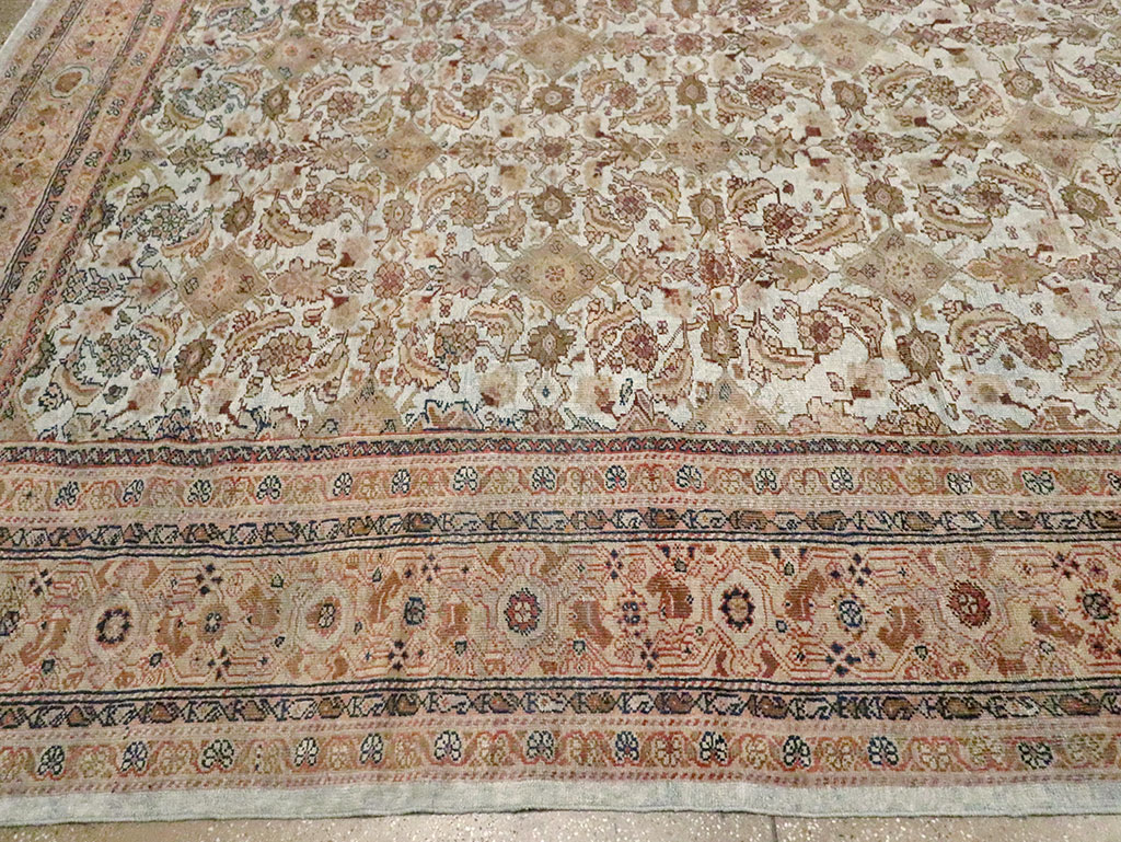 Antique Persian Mahal Carpet, No.19297 - Gsblank
