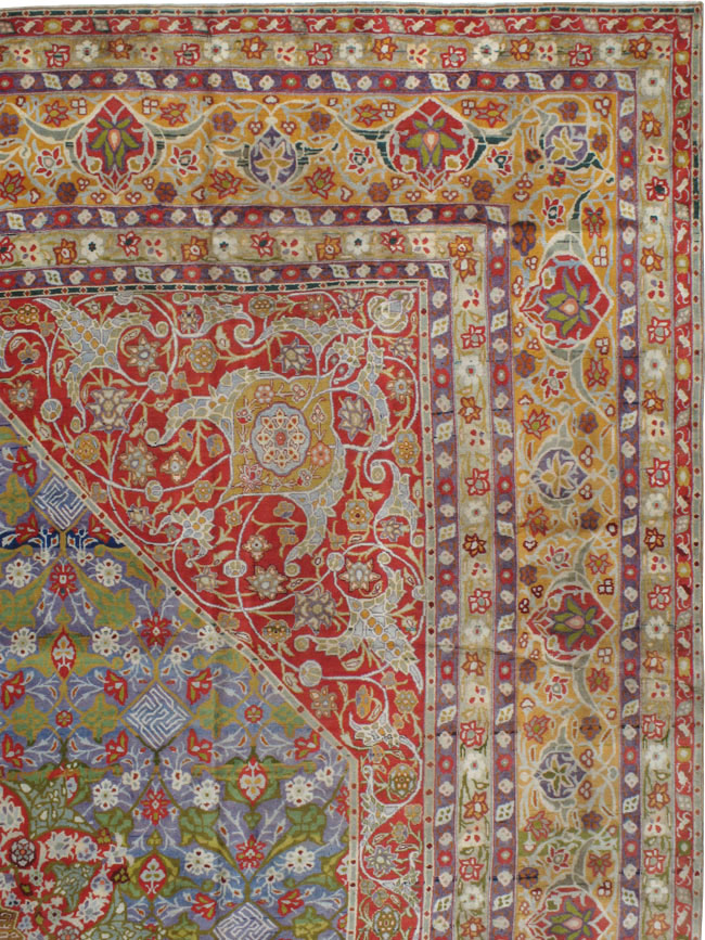 Antique Persian Tabriz Carpet, No.19943 - Gsblank