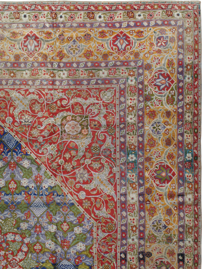 Antique Persian Tabriz Carpet, No.19943 - Gsblank
