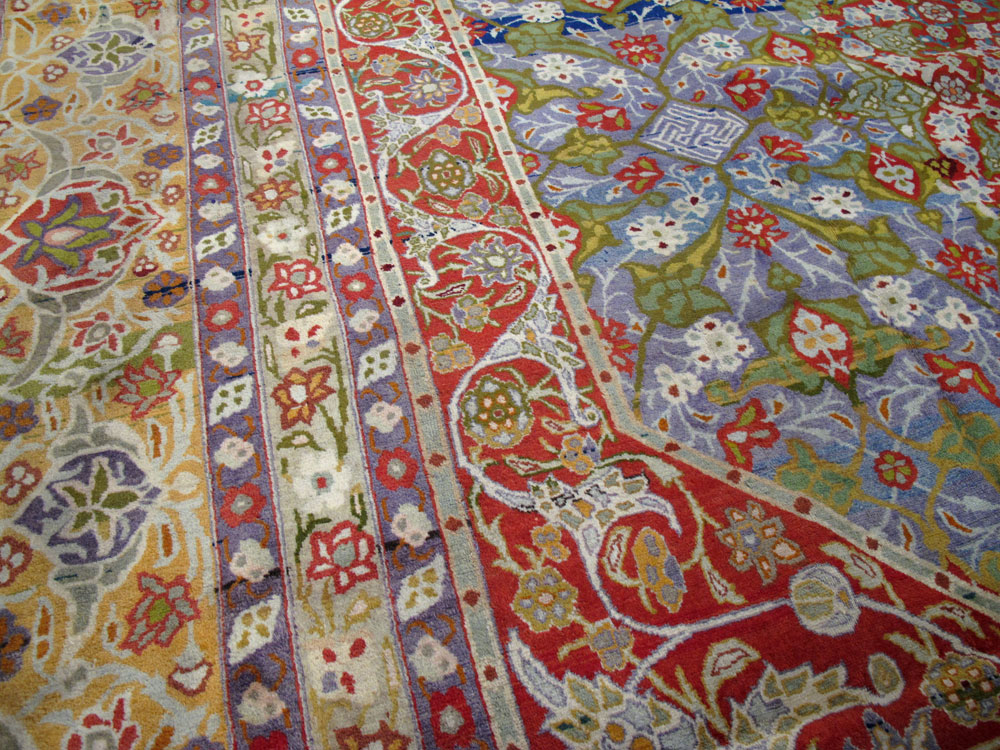 Antique Persian Tabriz Carpet, No.19943 - Gsblank