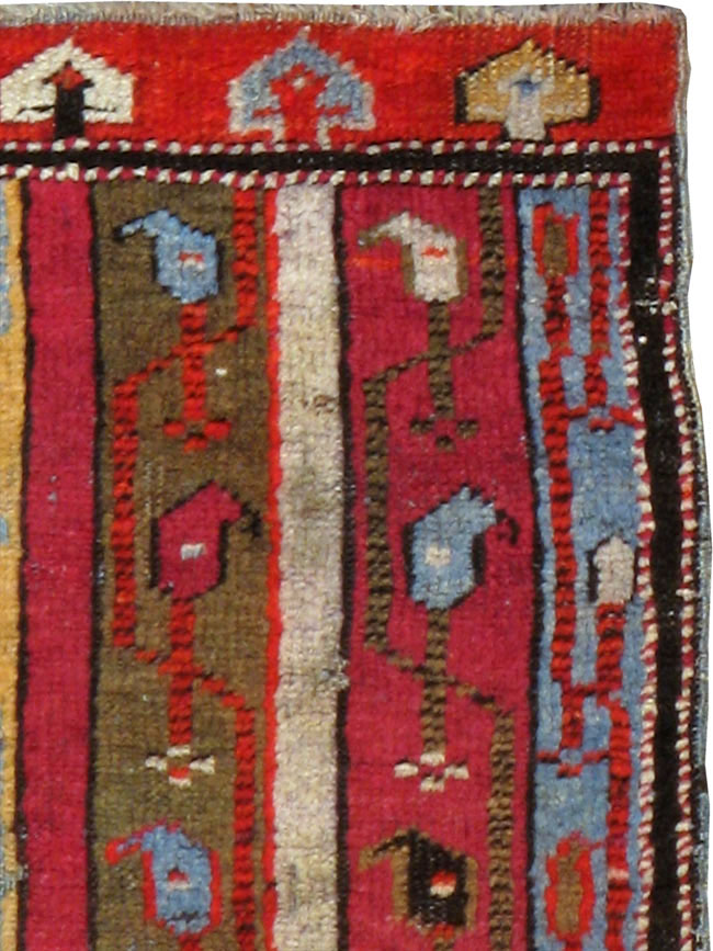 Antique Turkish Ghiordes Rug, No.19944 - Gsblank