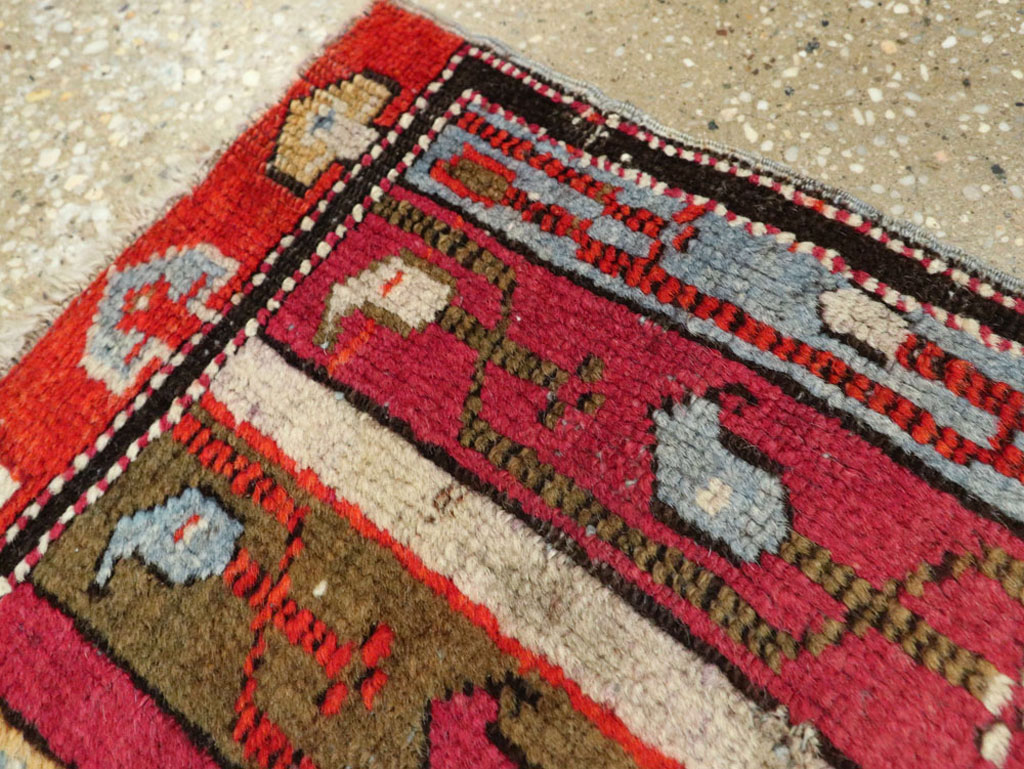 Antique Turkish Ghiordes Rug, No.19944 - Gsblank