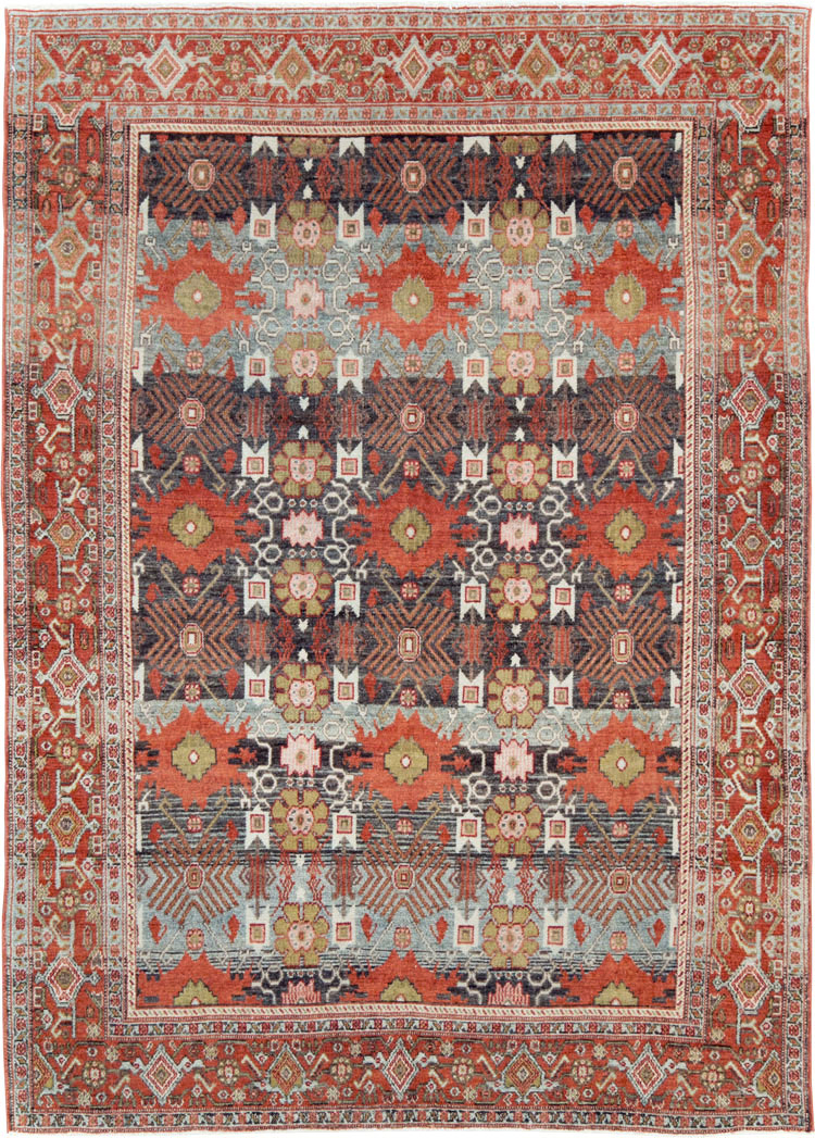 Antique Persian Senneh Rug, No.19946 - Gsblank