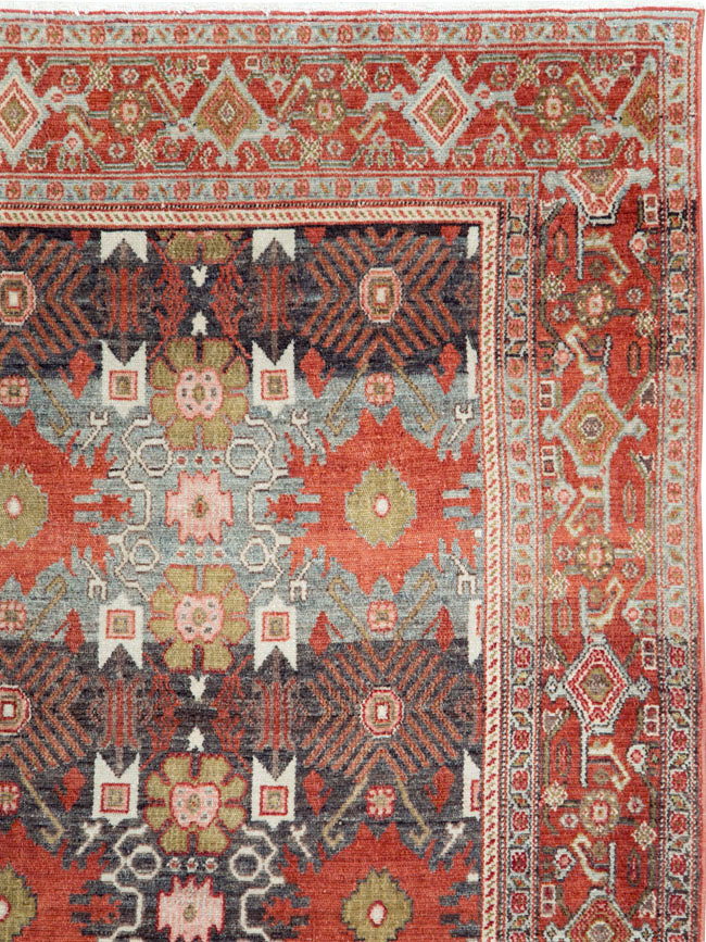 Antique Persian Senneh Rug, No.19946 - Gsblank