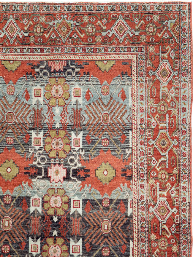 Antique Persian Senneh Rug, No.19946 - Gsblank