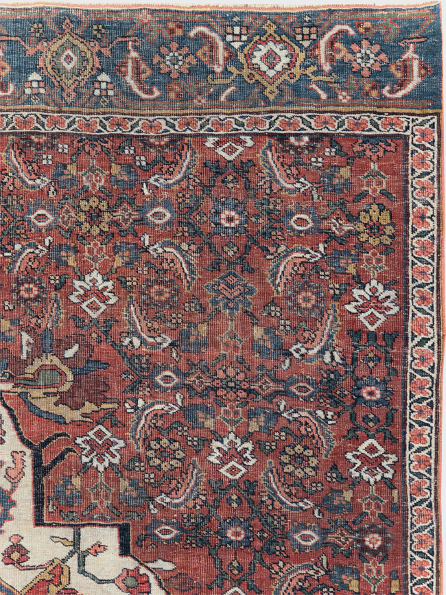 Antique Persian Bidjar Sampler Rug, No.19947 - Gsblank