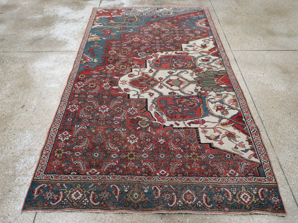 Antique Persian Bidjar Sampler Rug, No.19947 - Gsblank