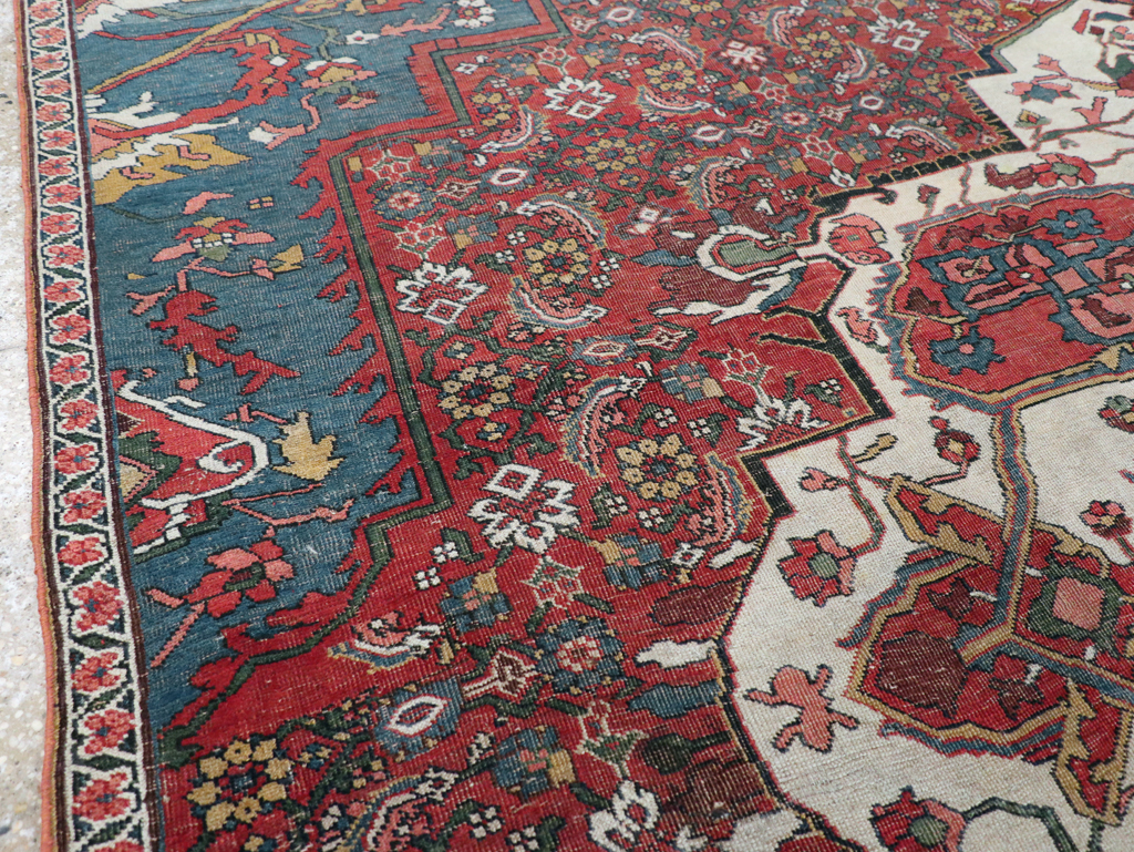 Antique Persian Bidjar Sampler Rug, No.19947 - Gsblank