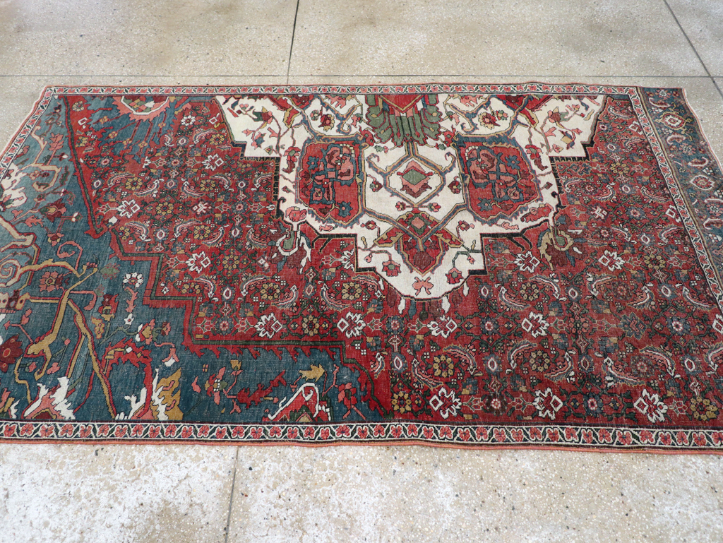 Antique Persian Bidjar Sampler Rug, No.19947 - Gsblank