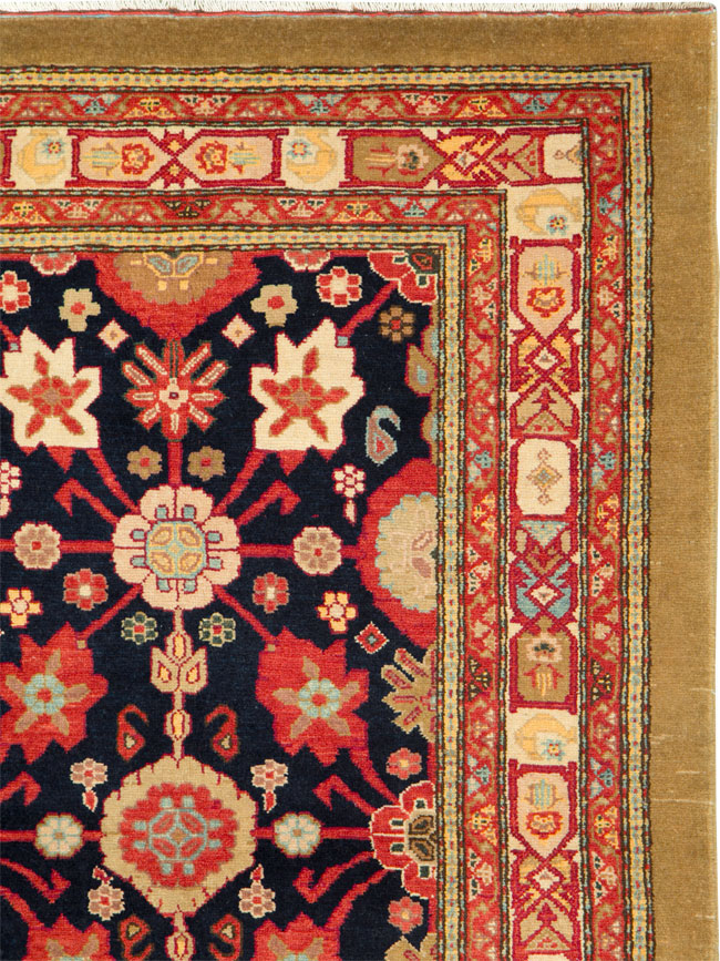 Vintage Inspired Persian Malayer Carpet, No.19963 - Gsblank