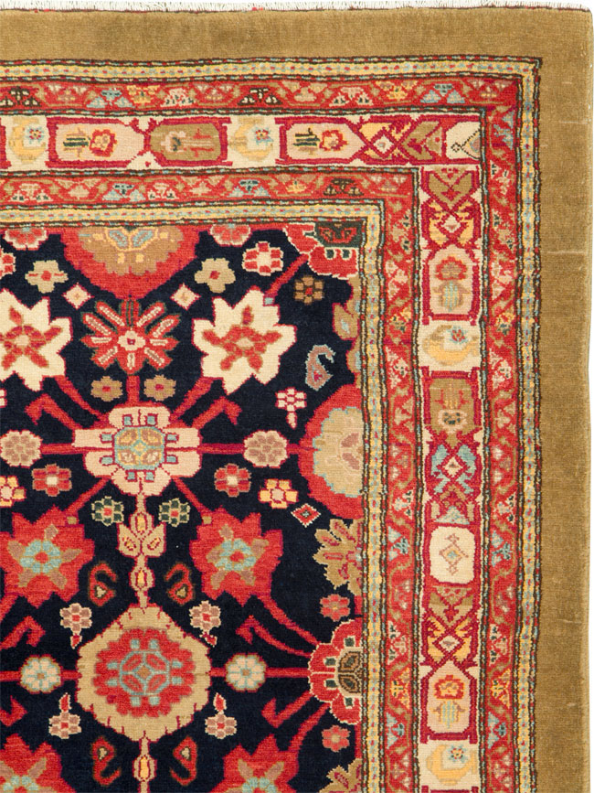 Vintage Inspired Persian Malayer Carpet, No.19963 - Gsblank