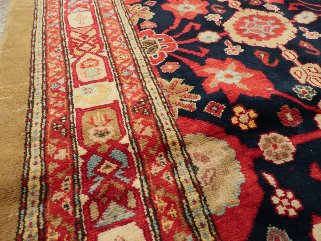 Vintage Inspired Persian Malayer Carpet, No.19963 - Gsblank
