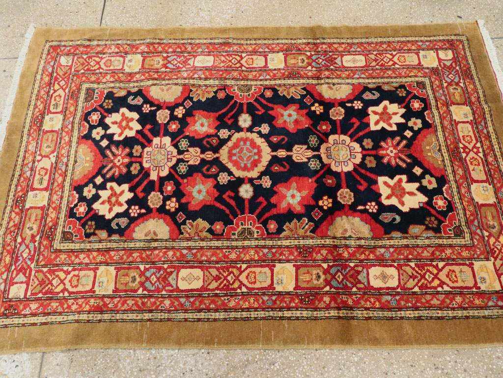 Vintage Inspired Persian Malayer Carpet, No.19963 - Gsblank