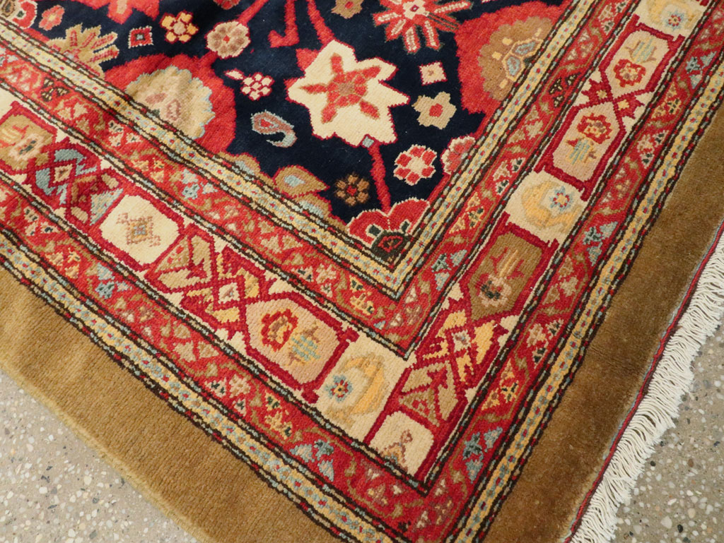 Vintage Inspired Persian Malayer Carpet, No.19963 - Gsblank