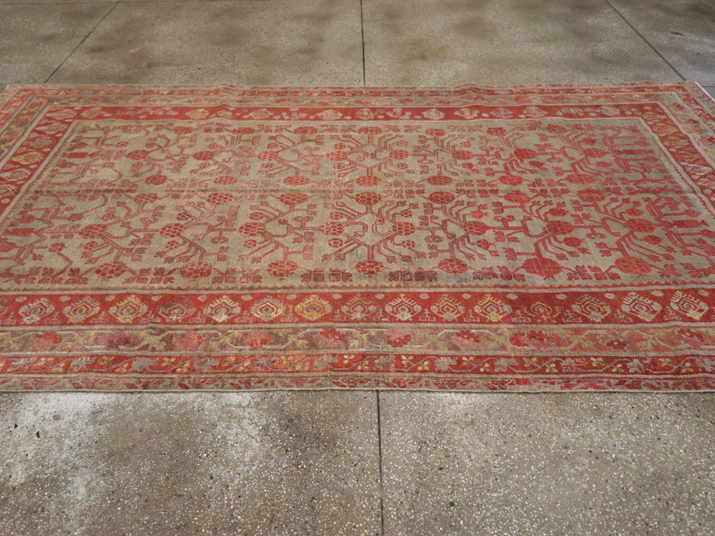 Antique East Turkestan Khotan Gallery Rug, No.19989 - Gsblank