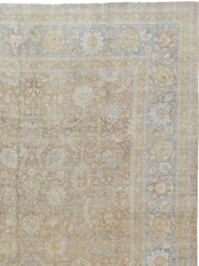 Antique Persian Tabriz Oversize Carpet, No.20010 - Gsblank