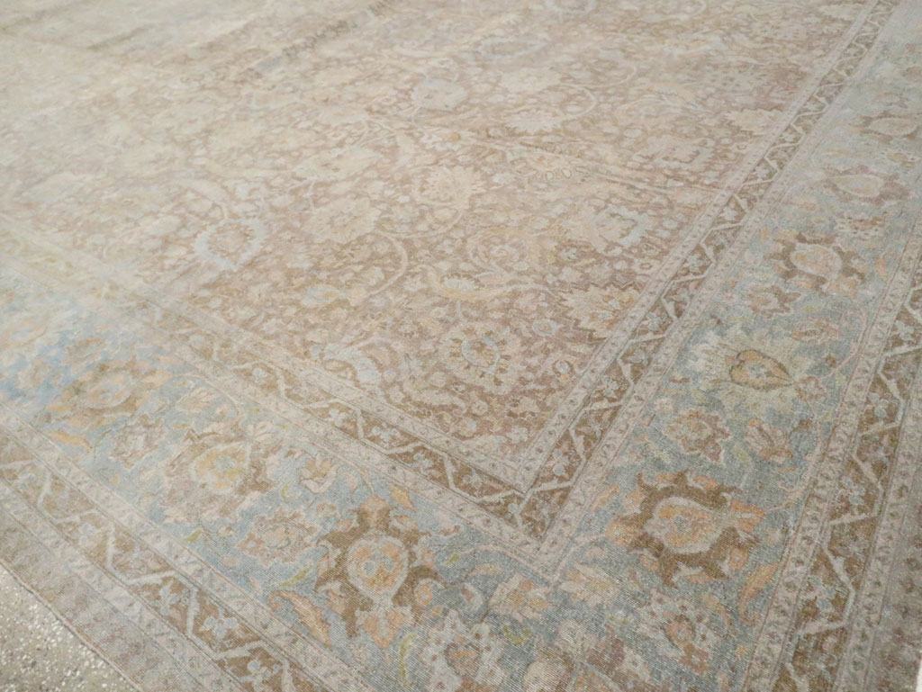 Antique Persian Tabriz Oversize Carpet, No.20010 - Gsblank
