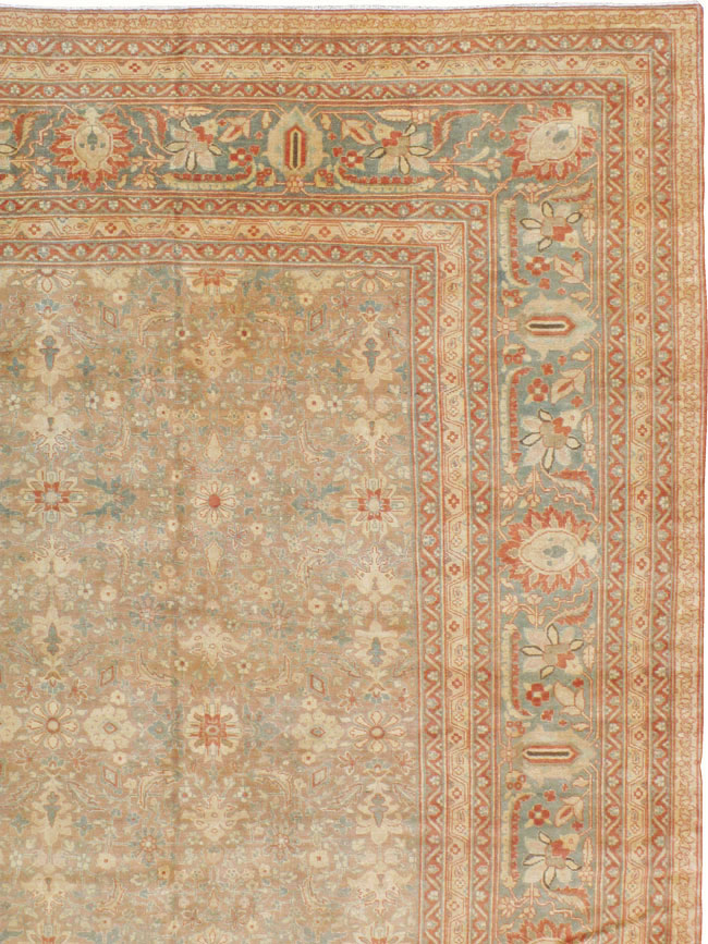 Antique Persian Tabriz Carpet, No.20012 - Gsblank