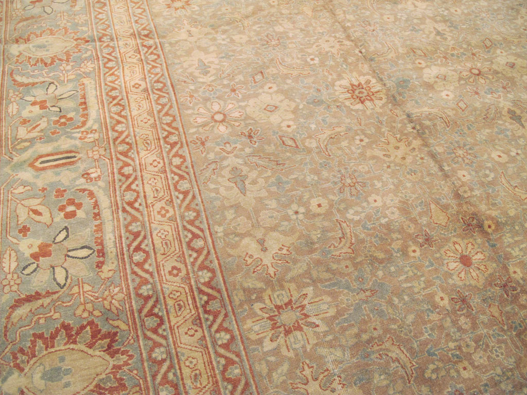 Antique Persian Tabriz Carpet, No.20012 - Gsblank
