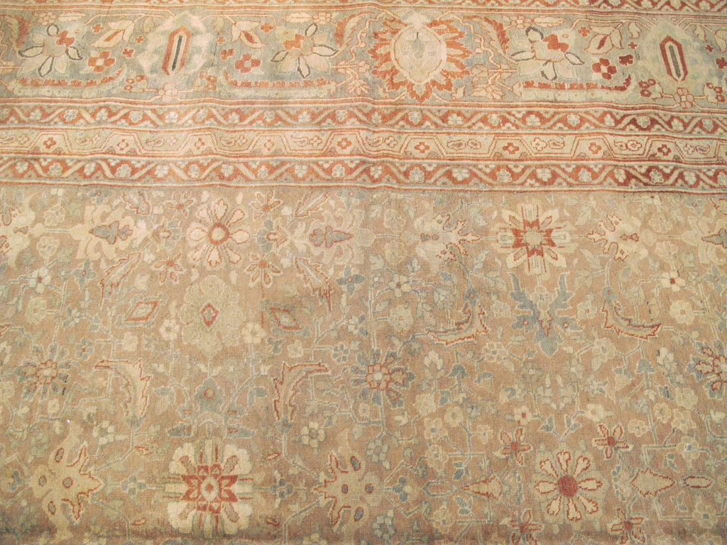 Antique Persian Tabriz Carpet, No.20012 - Gsblank