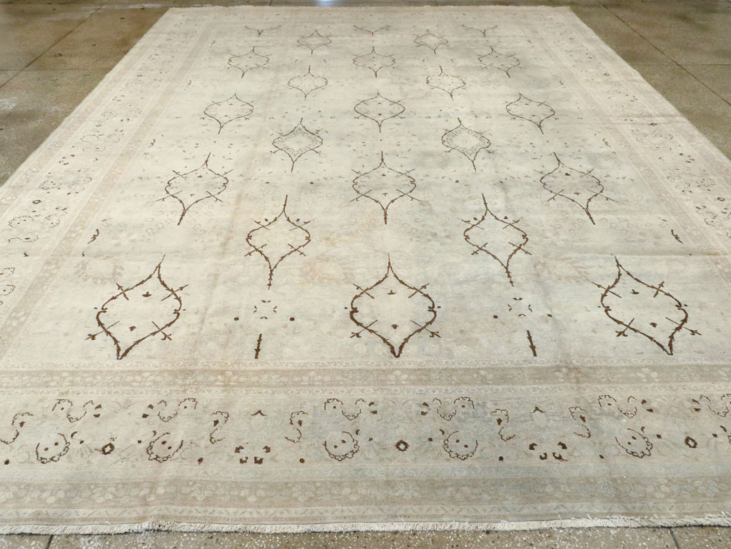 Antique Persian Tabriz Carpet, No.20014 - Gsblank