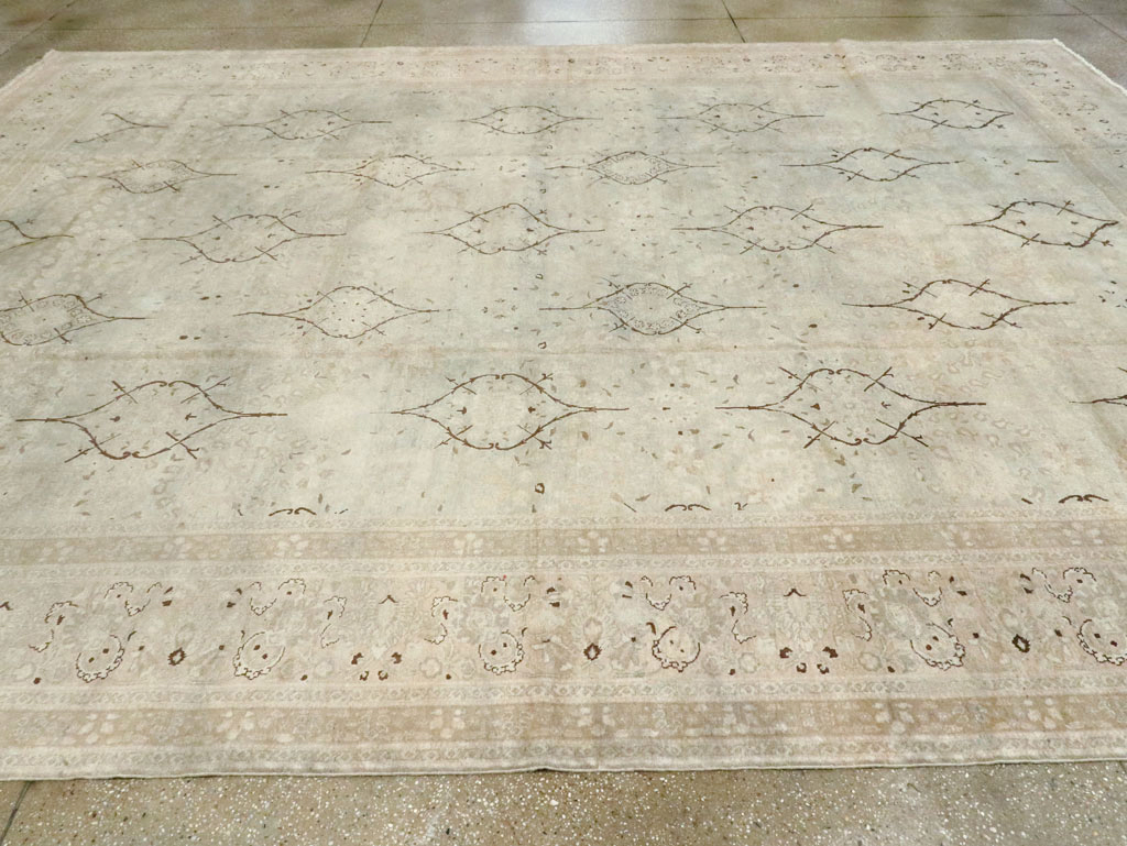 Antique Persian Tabriz Carpet, No.20014 - Gsblank