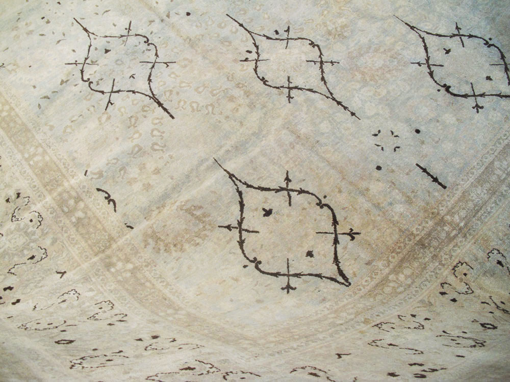 Antique Persian Tabriz Carpet, No.20014 - Gsblank