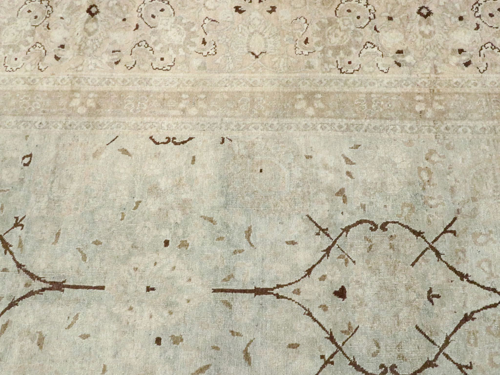 Antique Persian Tabriz Carpet, No.20014 - Gsblank