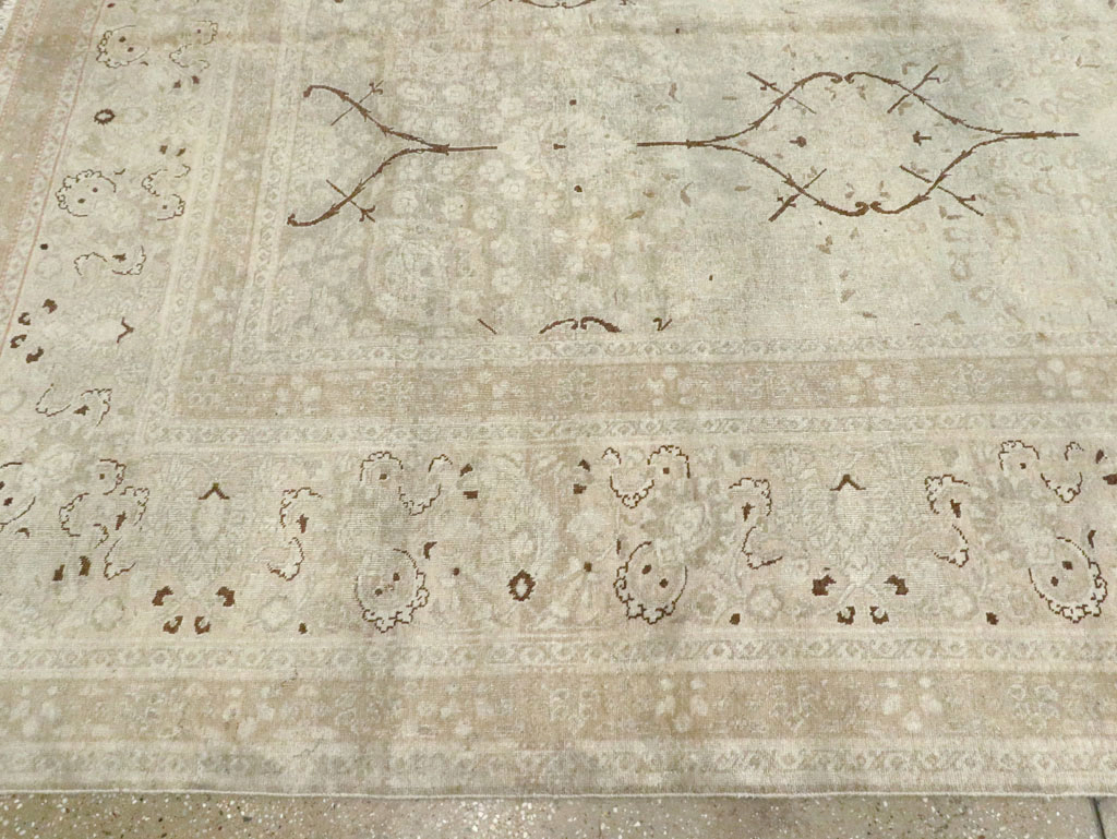 Antique Persian Tabriz Carpet, No.20014 - Gsblank