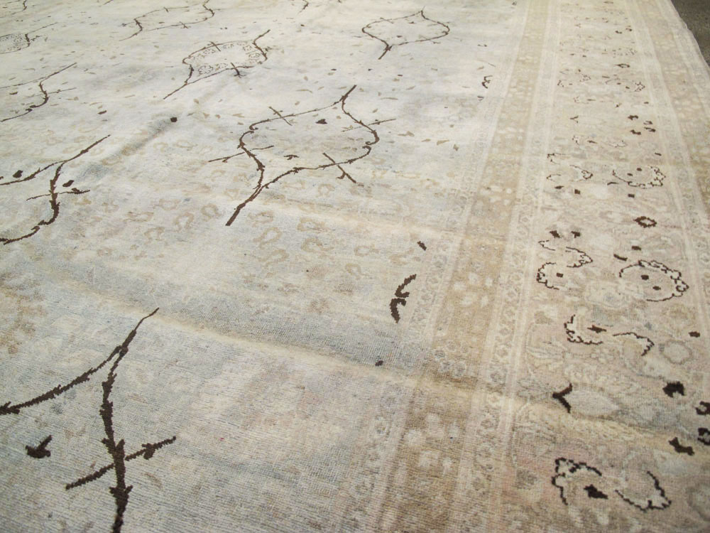 Antique Persian Tabriz Carpet, No.20014 - Gsblank