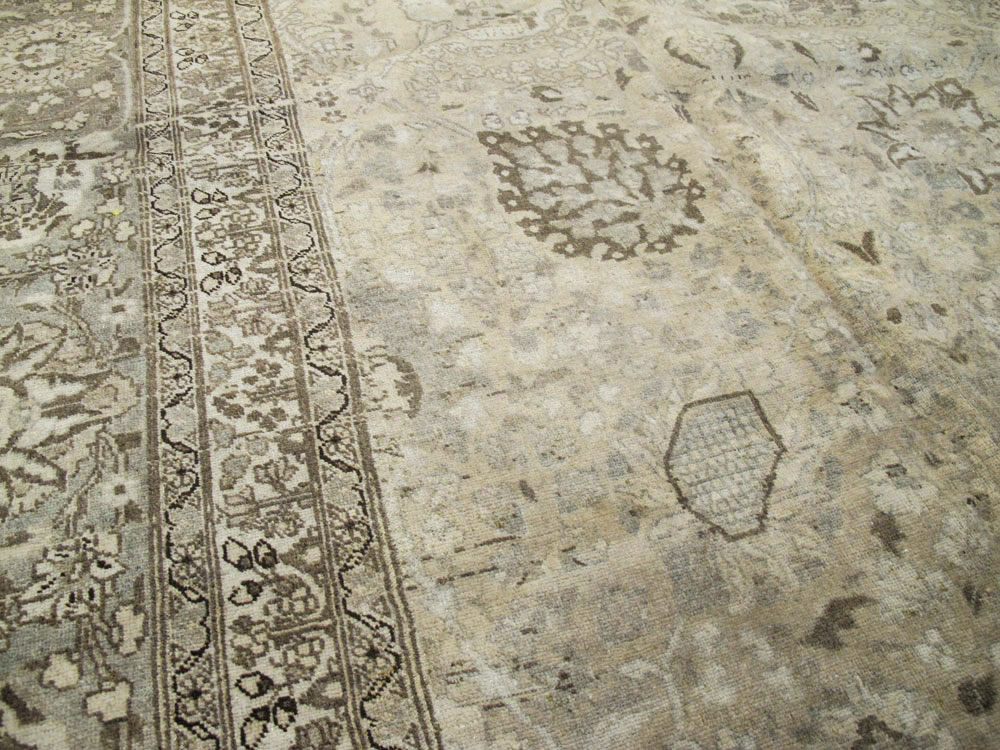 Antique Persian Tabriz Carpet, No.20018 - Gsblank