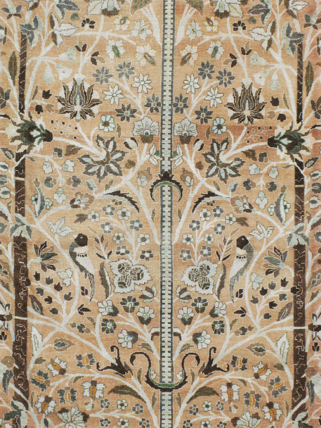 Vintage Persian Mashad Carpet, No.20022 - Gsblank