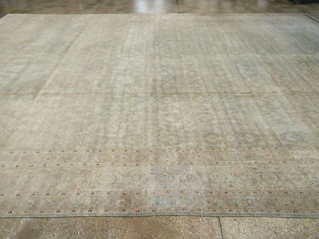 Antique Persian Tabriz Carpet, No.20023 - Gsblank