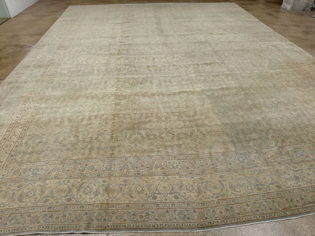 Antique Persian Tabriz Carpet, No.20023 - Gsblank