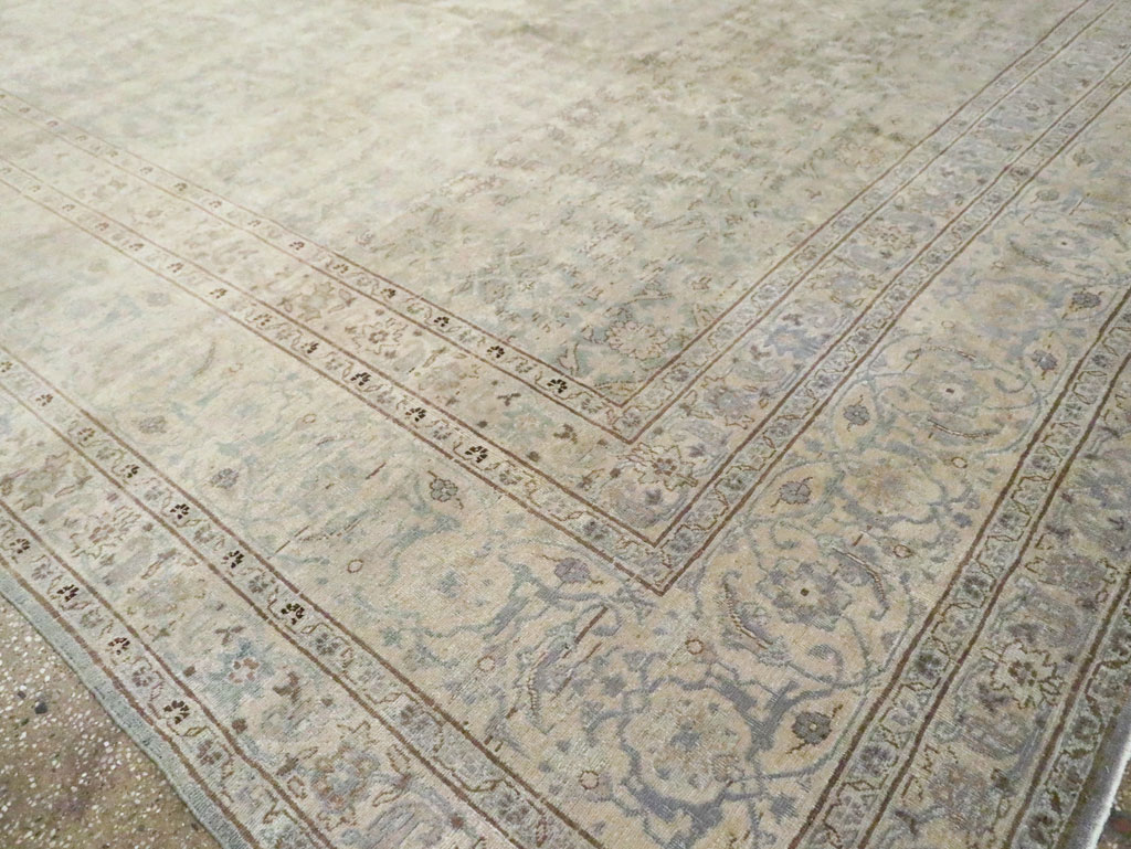 Antique Persian Tabriz Carpet, No.20023 - Gsblank