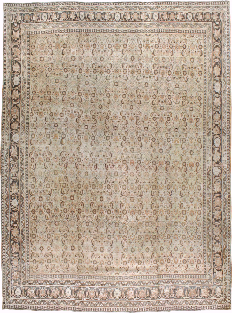 Antique Persian Tabriz Carpet, No.20025 - Gsblank